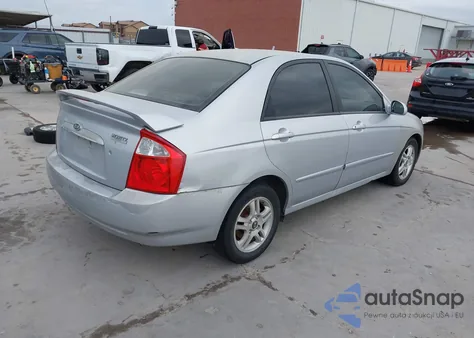 2004 Kia Spectra Ex/Lx from USA, damaged, VIN KNAFE121745064520